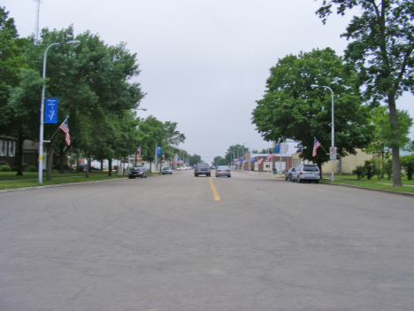 Street scene, Morgan Minnesota, 2011