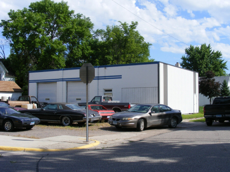 Street scene, Murdock Minnesota, 2014