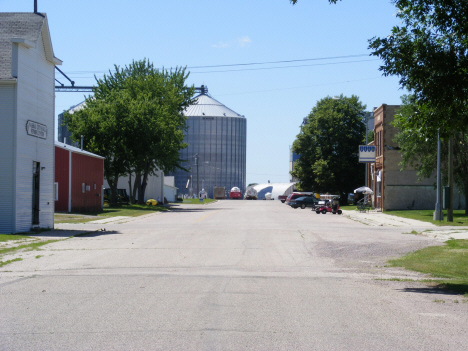 Street scene, Nassau Minnesota, 2014