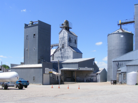 Grain elevators, Nassau Minnesota, 2014