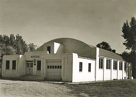 Community Building, Odessa Minnesota, 1938