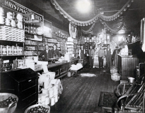 Interior, Kollitz Store, Odessa Minnesota, 1905