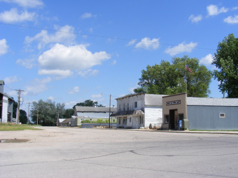 Street scene, Odessa Minnesota, 2014