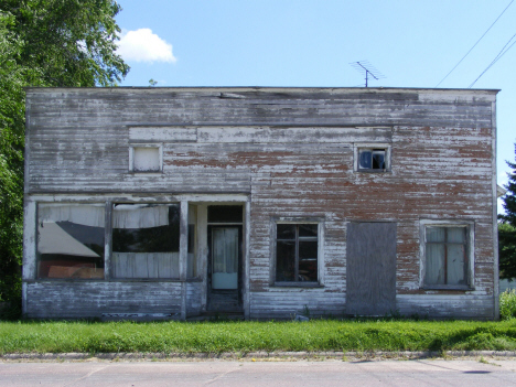 Street scene, Odessa Minnesota, 2014