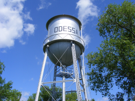 Water tower, Odessa Minnesota, 2014