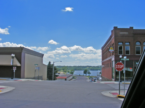 Street scene, Ortonville Minnesota, 2014