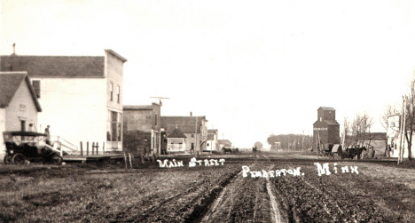 Main Street, Pemberton Minnesota, 1910's