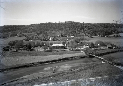 Bird's-eye view, Peterson, Minnesota Minnesota, 1920