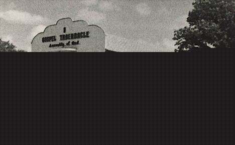 Gospel Tabernacle Assembly of God Church, Pillager Minnesota, 1950's
