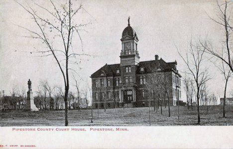 Pipestone County Courthouse, Pipestone Minnesota, 1907