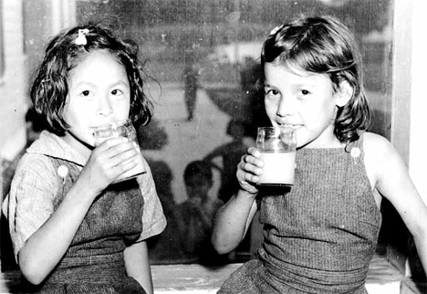 Ponemah Indian Health Camp, Ponemah Minnesota, 1938