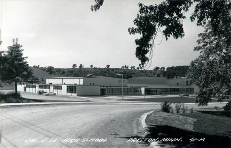 Junior and Senior High School, Preston Minnesota, 1960's