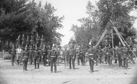 Volunteer Fire Department, Preston Minnesota, 1895