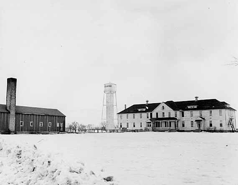 Red Lake teachers' dormitory, Red Lake Minnesota, 1953