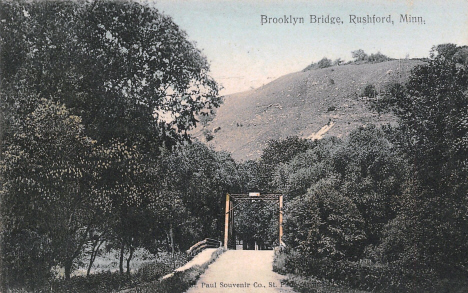 Brooklyn Bridge, Rushford Minnesota, 1916