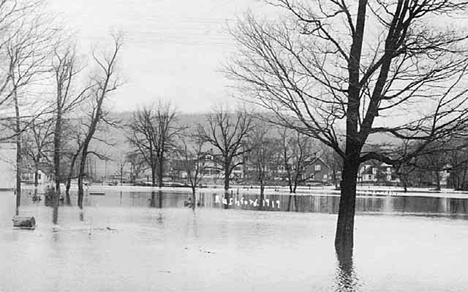 Flood, Rushford Minnesota, 1919