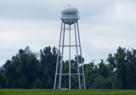 Water tower, Rushmore Minnesota, 2014