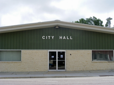 City Hall, Rushmore Minnesota, 2014