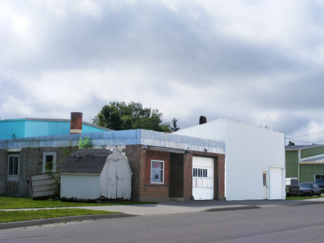 Street scene, Rushmore Minnesota, 2014