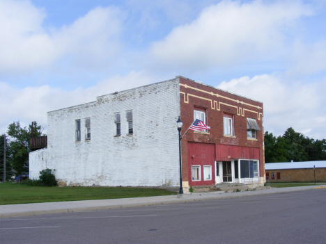 Street scene, Rushmore Minnesota, 2014