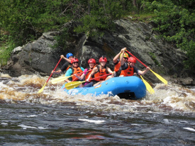 Minnesota Whitewater Rafting, Scanlon Minnesota