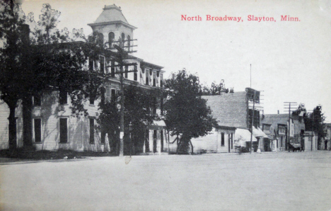 North Broadway Avenue, Slayton Minnesota, 1910