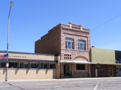 Street scene, Slayton Minnesota, 2014