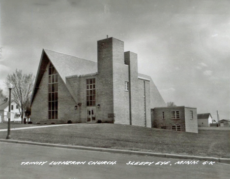 Trinity Lutheran Church, Sleepy Eye Minnesota, 1950's