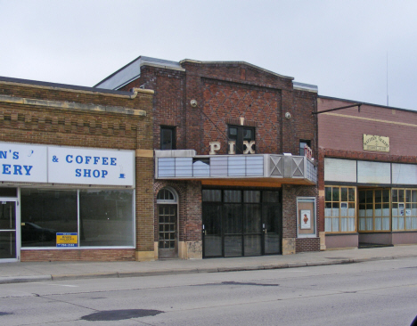 Former Pix Theatre, Sleepy Eye Minnesota, 2011 (closed since 1990)
