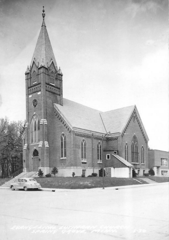 Evangelical Lutheran Church, Spring Grove Minnesota, 1940's