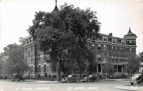 St. James Hospital, St. James Minnesota, 1940's