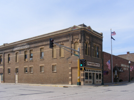 Street scene, St. James Minnesota, 2014