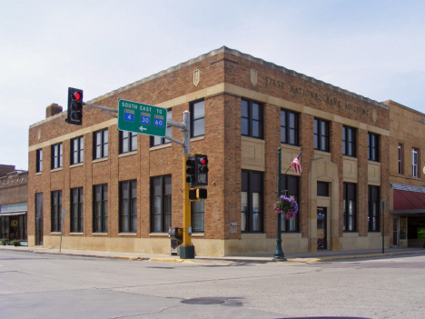 Street scene, St. James Minnesota, 2014