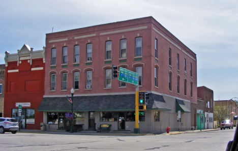 Street scene, St. James Minnesota, 2014