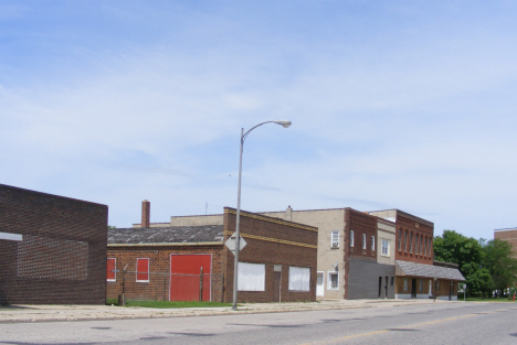 Street scene, St. James Minnesota, 2014