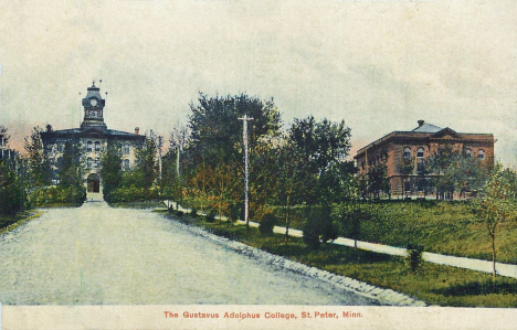 Gustavus Adolphus College, St. Peter Minnesota, 1910