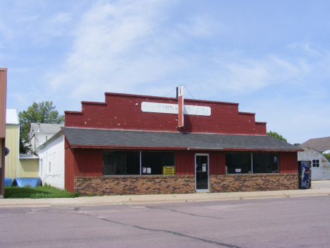 Street scene, Storden Minnesota, 2014