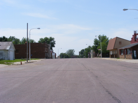 Street scene, Storden Minnesota, 2014