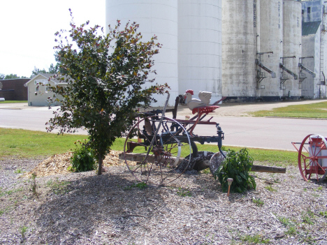 Sculptures at Hystad Cabin, Storden Minnesota, 2014