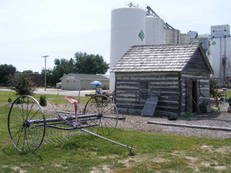 Antique farm equipment, Hystad Cabin, Storden Minnesota, 2014