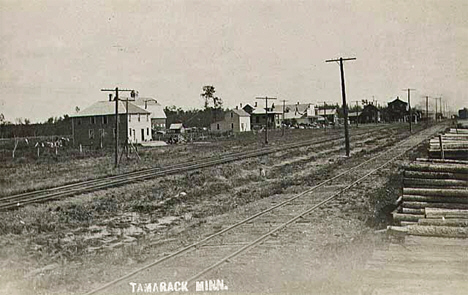 General view of Tamarack Minnesota, 1905