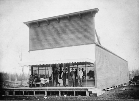 Marcus Nelson store, Tamarack Minnesota, 1910