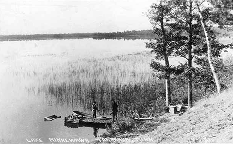 Lake Minnewawa near Tamarack Minnesota, 1929