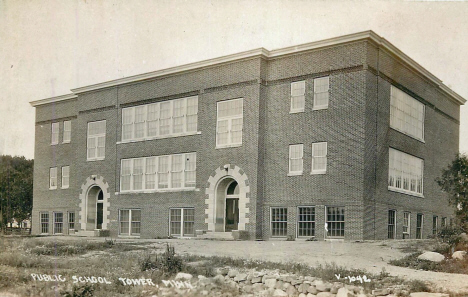Public School, Tower Minnesota, 1920's?