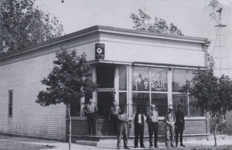 Trosky Bar, Trosky Minnesota, around 1900