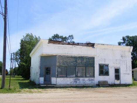 Street scene, Trosky Minnesota, 2014