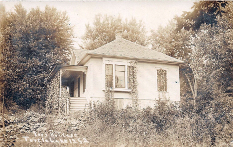 Kosy Kottage on Turtle Lake near Turtle River Minnesota, 1910's