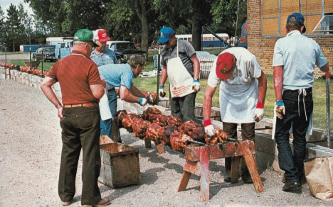 Annual "Turkey Barbecue Days", Ulen Minnesota, 1980's