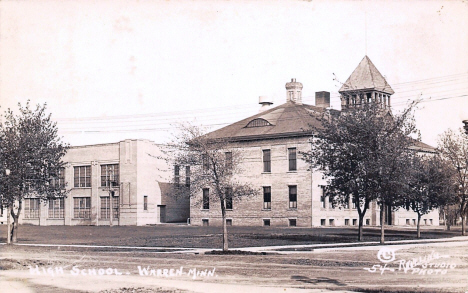 High School, Warren Minnesota, 1934