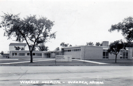 Warren Hospital, Warren Minnesota, 1962
